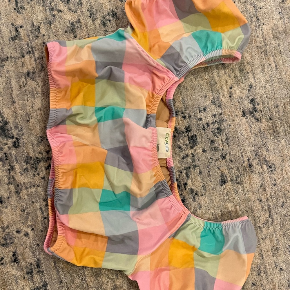 Vibrant off the shoulder bikini!!